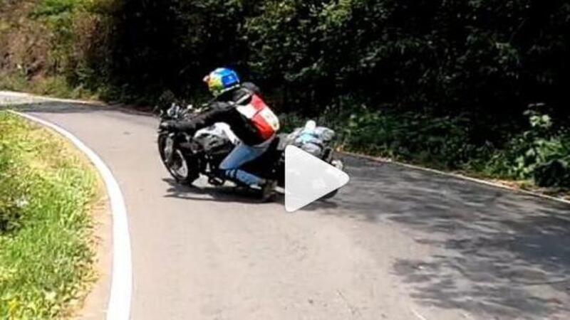 In piega con una Royal Enfield Himalayan: quando &egrave; troppo &egrave; troppo [VIDEO VIRALE]