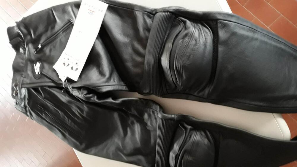 pantaloni in pelle Spyke