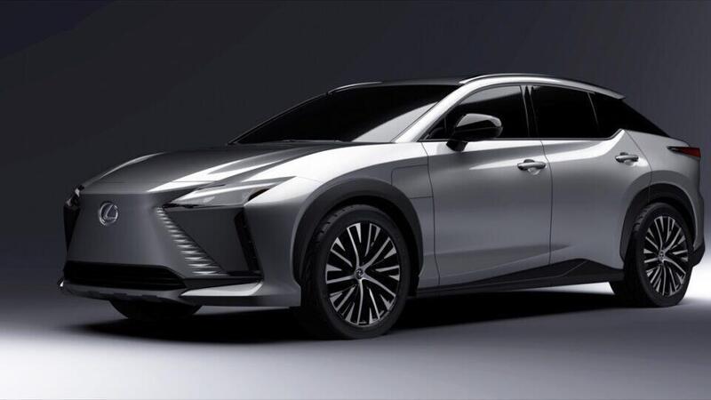 Lexus RZ 450e, nuove immagini della prima elettrica pura del marchio