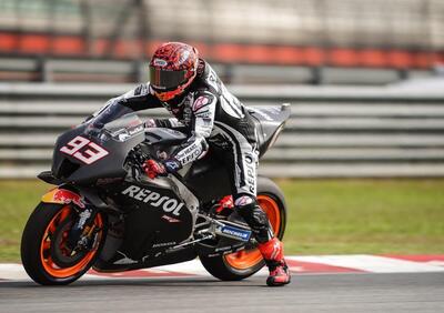 MotoGP, test Sepang. Marc Marquez: Quel nervo è il mio tallone d’Achille