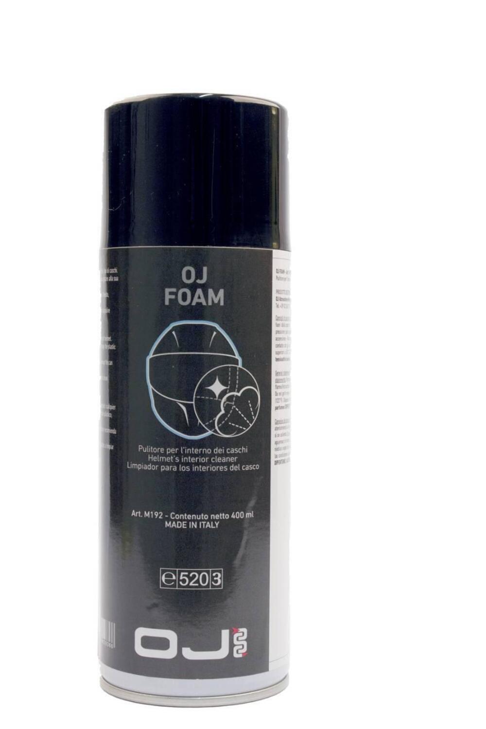 PULITORE SPRAY PER INTERNO CASCHI OJ FOAM 400 ML Oj Atmosfere Metropolitane