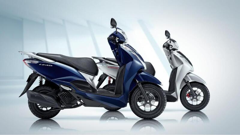 Honda Lead 125  m.y. 2022. Aggiornato con il motore eSP+