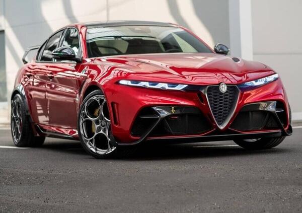 Alfa Romeo avvia la metamorfosi anche per Giulia: ecco la stupenda GTA Evo [stile Tonale]