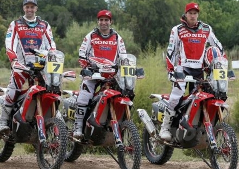 Dakar 2015. Team Honda HRC Line-up