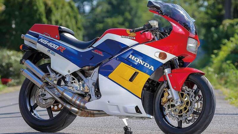 Honda NS 400R Foliserie, ancora una due tempi aggiornata nella ciclistica