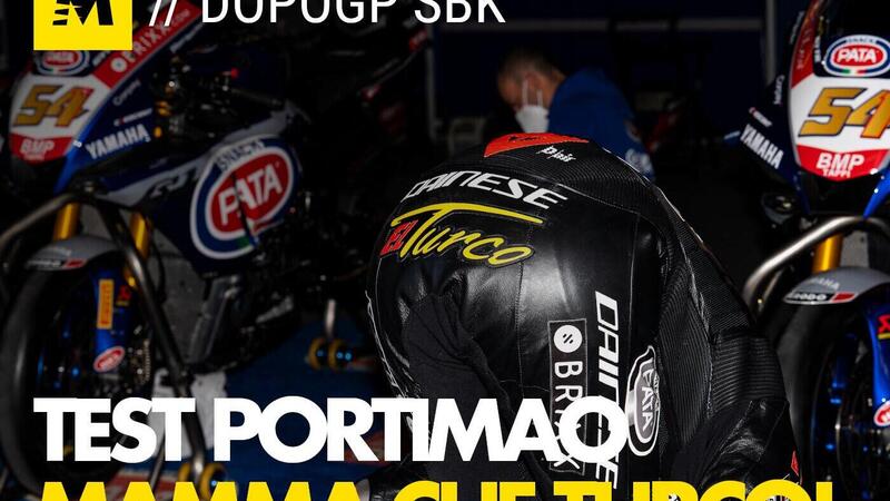 SBK 2022. DopoGP: i test di Portimao [VIDEO]