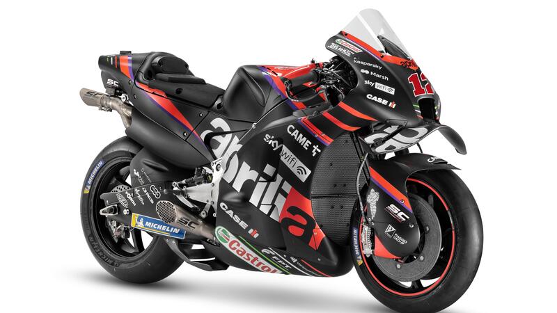 MotoGP: l&#039;Aprilia RS-GP 2022 ha debuttato online [VIDEO]