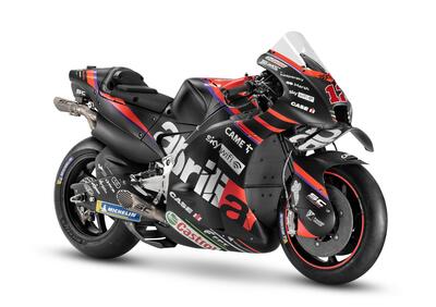 MotoGP: l'Aprilia RS-GP 2022 ha debuttato online [VIDEO]