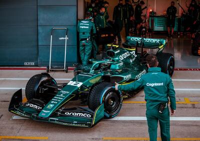 Formula 1. Aston Martin, shakedown a Silverstone per la AMR22