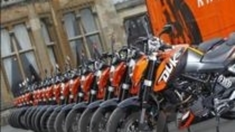 KTM, 2014 in forte crescita nelle vendite mondiali