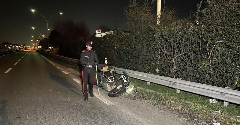 Incidente moto e monopattino. Muore 39enne a Trezzano