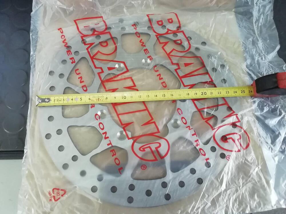 YAMAHA YZ Disco anteriore BRAKING (4)