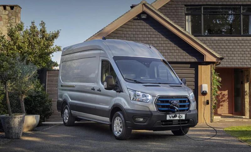 Ford E-Transit Furgone 350 Batteria 68kWh 184CV PL-TM Furgone Trend