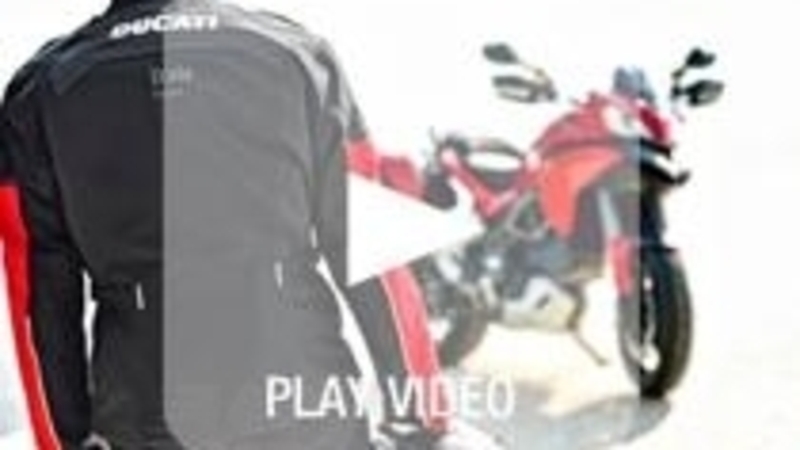 Da Dainese il primo sistema airbag integrato nella giacca sulla Ducati Multistrada