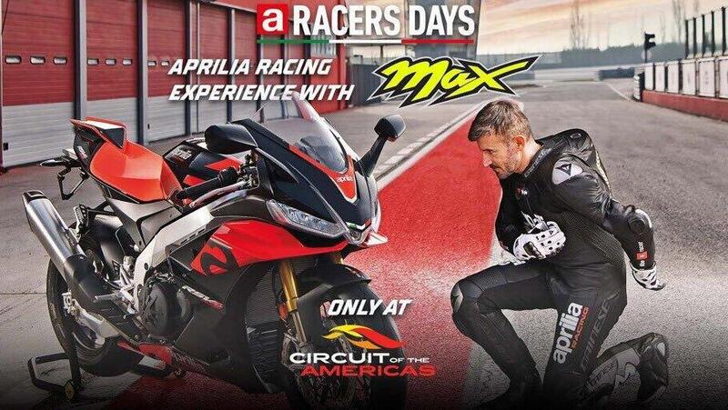 Aprilia ti porta in pista con Max Biaggi