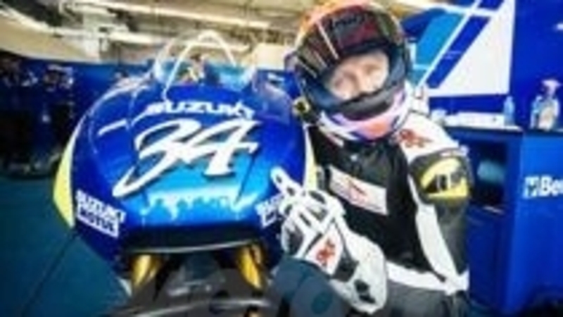 Schwantz prova la Suzuki MotoGP: &quot;Pronta per correre&quot; 