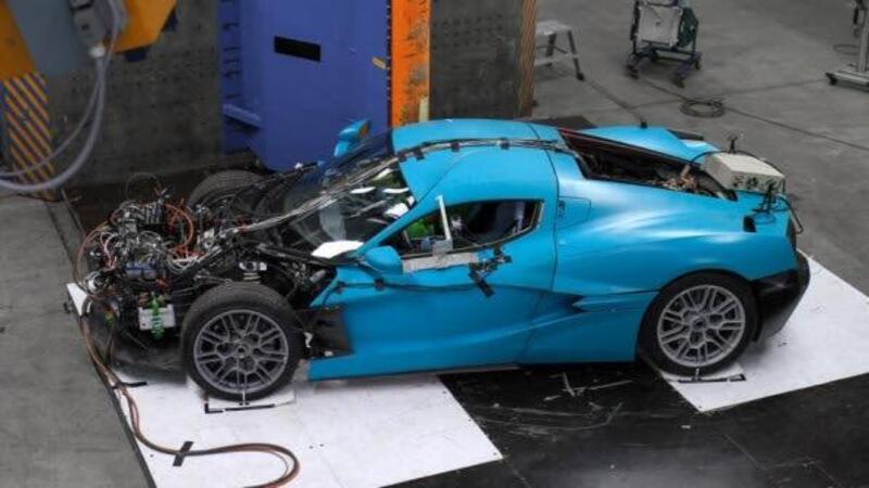 I crash test milionari di Rimac: per la Nevera con oltre 1.900CV [video]