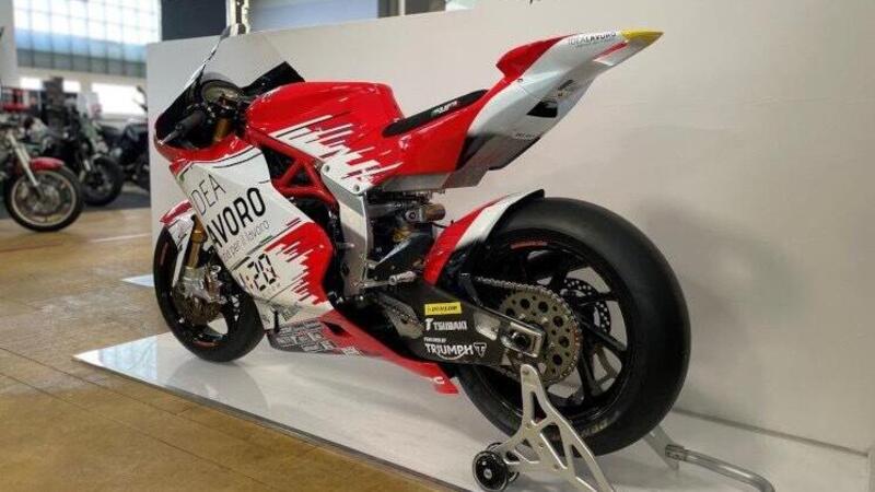 Volete una Moto2? All&#039;asta la MV Agusta di Aegerter