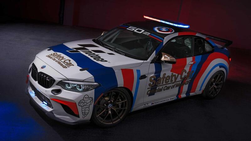 BMW M2 CS Racing, la safety car per la MotoGP &egrave; un&rsquo;auto da corsa