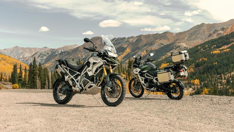 Triumph Tiger 1200: quattro anni di garanzia su tutta la gamma