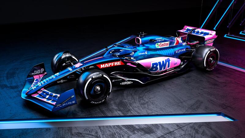 Formula 1. Alpine, presentata la A522 di Alonso e Ocon