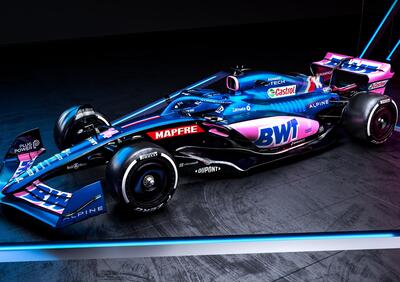 Formula 1. Alpine, presentata la A522 di Alonso e Ocon