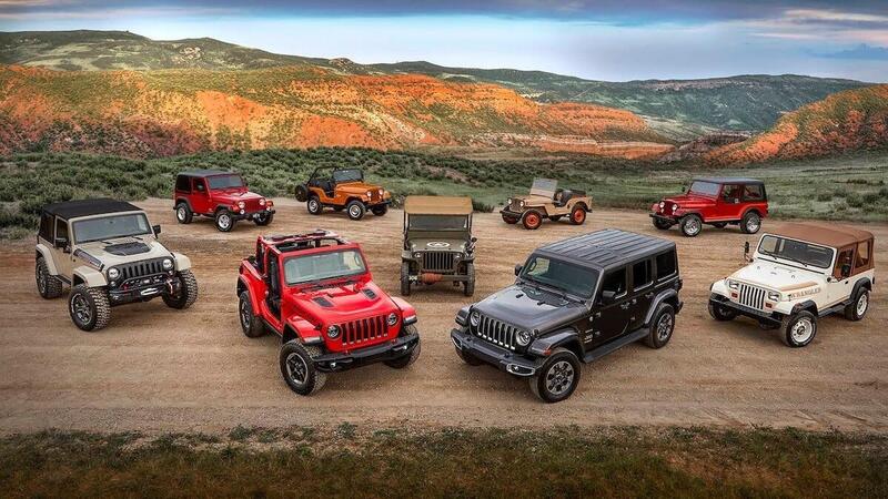 La storia della Jeep nei suoi primi 40 anni, dal 1944 al 1984