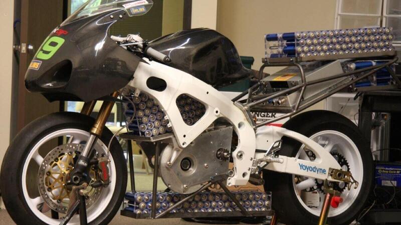 La prima moto elettrica? Un&#039;Hayabusa!