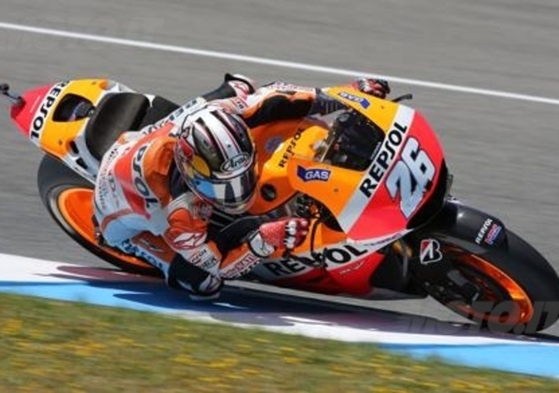 A Pedrosa il terzo turno di prove a Jerez