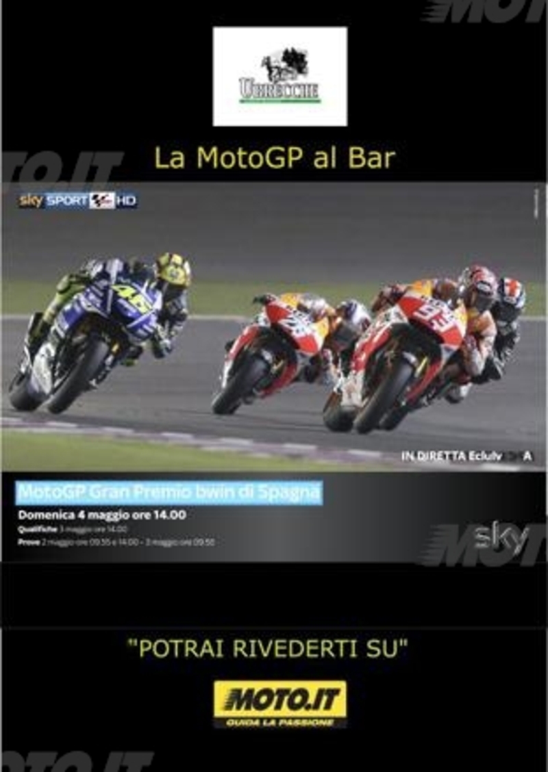 Il GP di Le Mans al bar. Qualifiche e gara all&#039;Ubrecche di Alassio