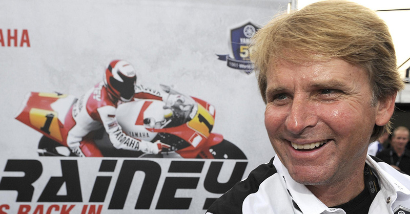 Wayne Rainey, a Goodwood in sella alla 500!