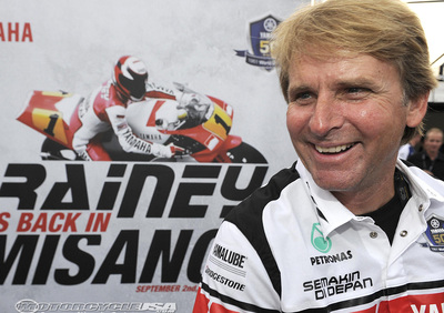 Wayne Rainey, a Goodwood in sella alla 500!