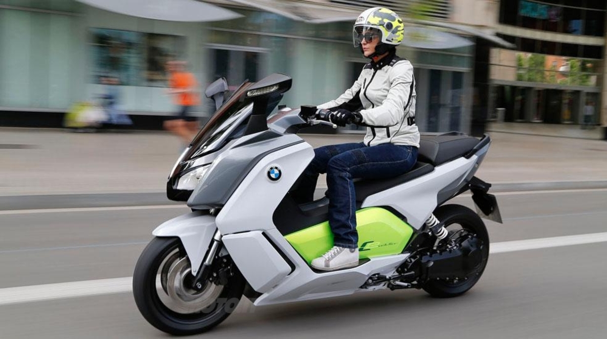 Electric Scooter Bmw Autonomia Bmw C Evolution Bmw C Evolution