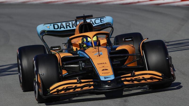 Formula 1, test Barcellona 2022, Day 1: Norris al top