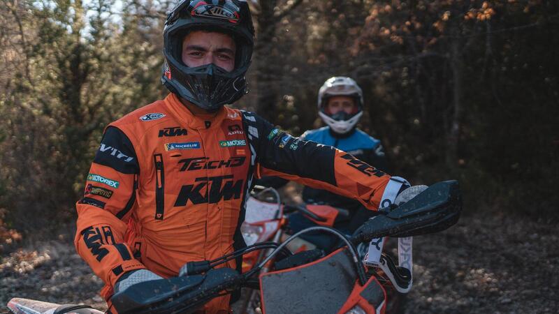 Danilo Petrucci prova con noi le KTM EXC 2022 e... la Panda 4x4. ESCLUSIVO!