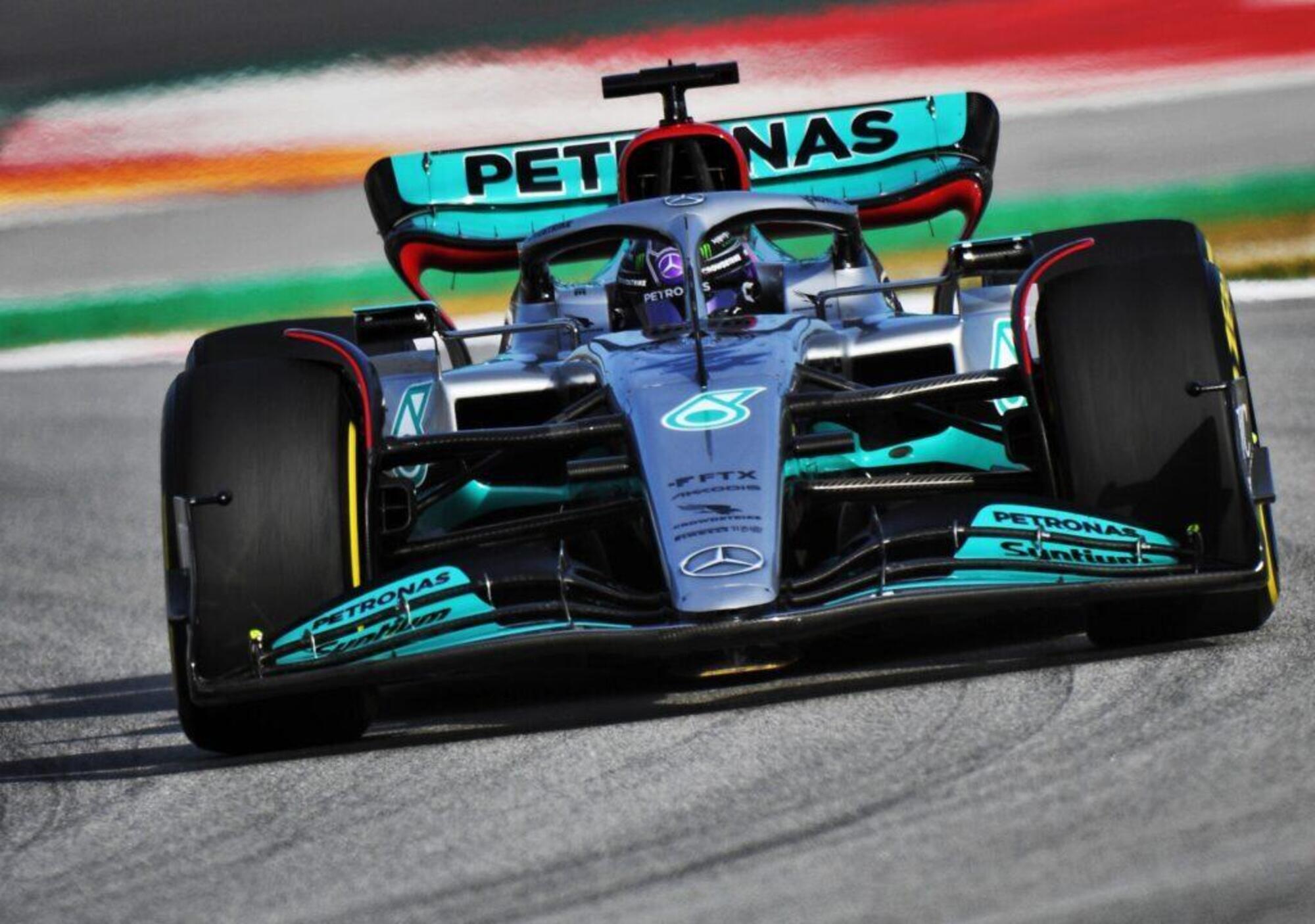 Lewis Hamilton Barcelona 2022