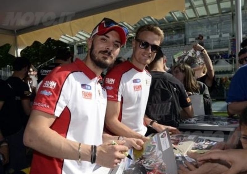 Giugliano chiude in testa le prime prove SBK a Imola