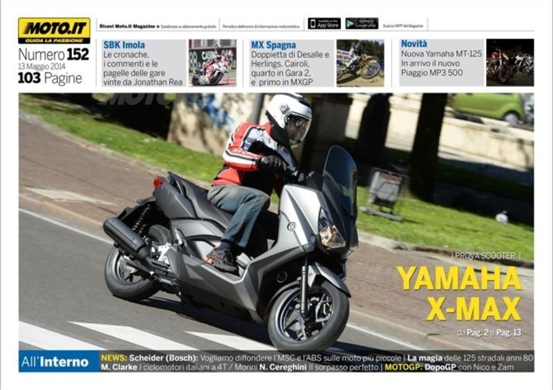 Magazine n&deg;152, scarica e leggi il meglio di Moto.it