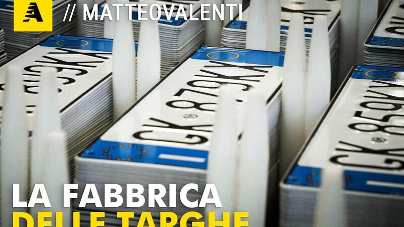 Come nascono le targhe (auto, moto, camion, speciali)? Tutti i segreti del Poligrafico dello Stato