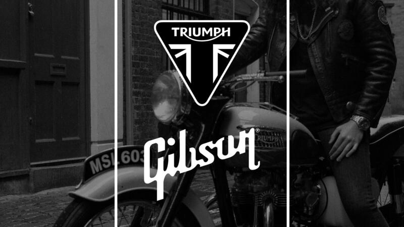 Triumph Motorcycles e Gibson insieme per celebrare il 1959