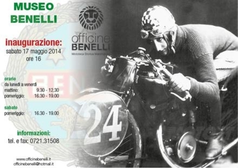 Museo delle &ldquo;Officine Benelli&rdquo;, sabato 17 maggio l&#039;inaugurazione