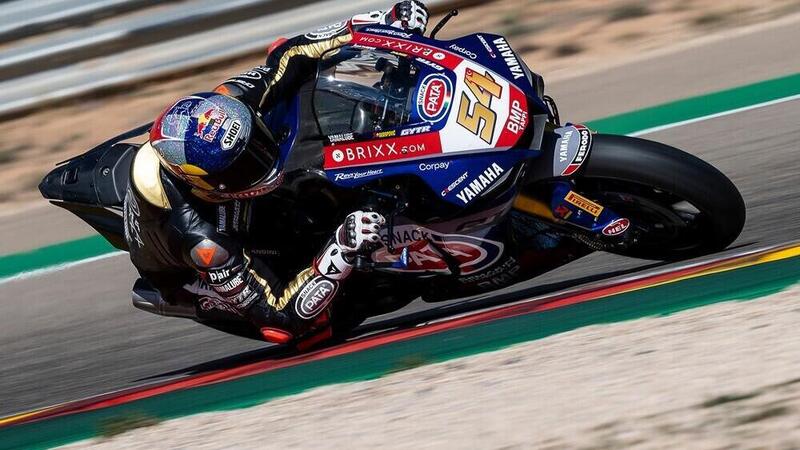 SBK, Razgatlioglu primo tra i piloti Yamaha nei test di Aragon