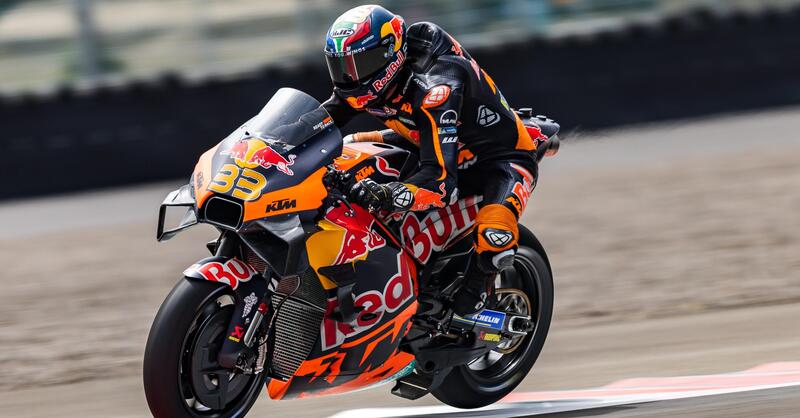 MotoGP 2022, GP Qatar: FP1 a Brad Binder 