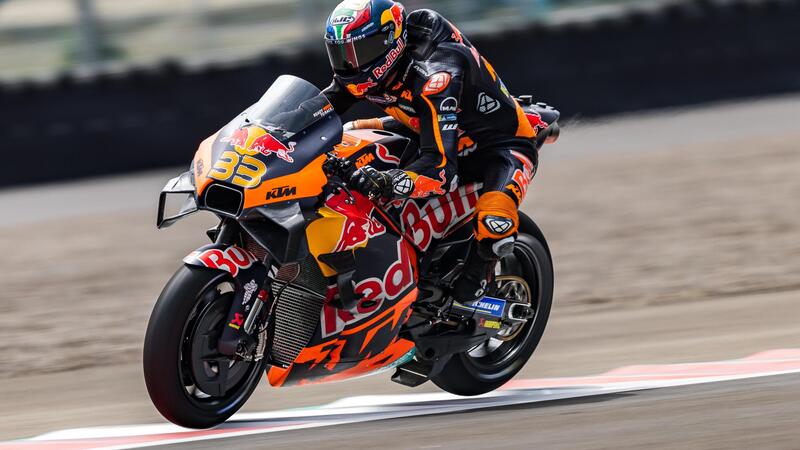 MotoGP 2022, GP Qatar: FP1 a Brad Binder 