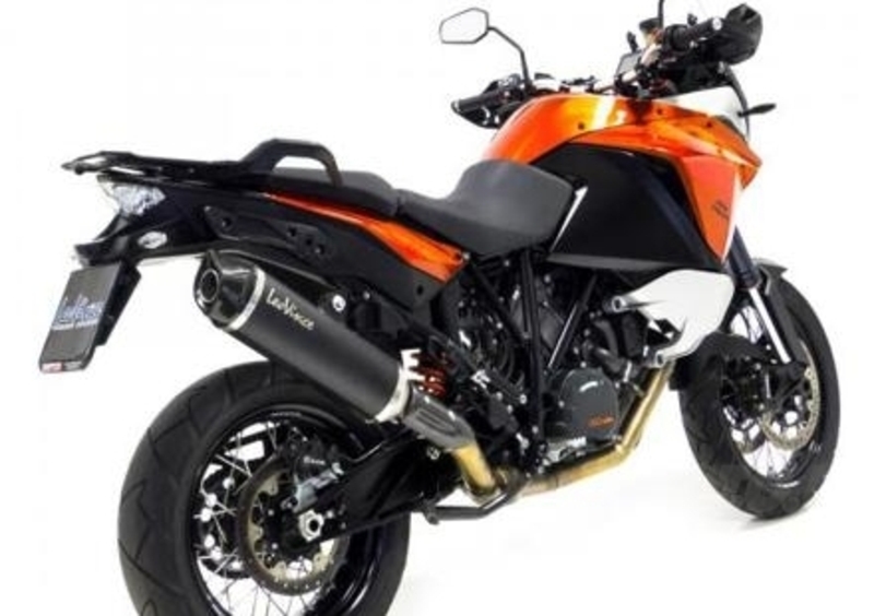 Silenziatore LeoVince NERO per KTM 1190 R Adventure 2013-2014