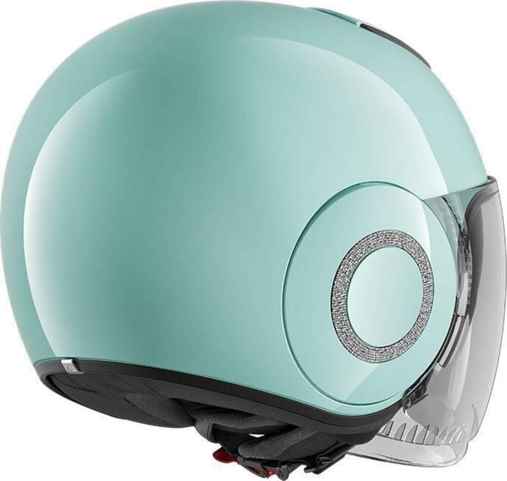 TRIMBOLIMOTO OOFFERTA SHARK JET NANO GREEN BLANK H Shark Helmets (2)