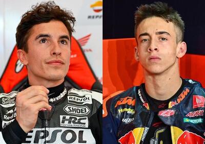 MotoGP 2022, GP Qatar. Marc Marquez e Pedro Acosta: la gara normale di due piloti speciali