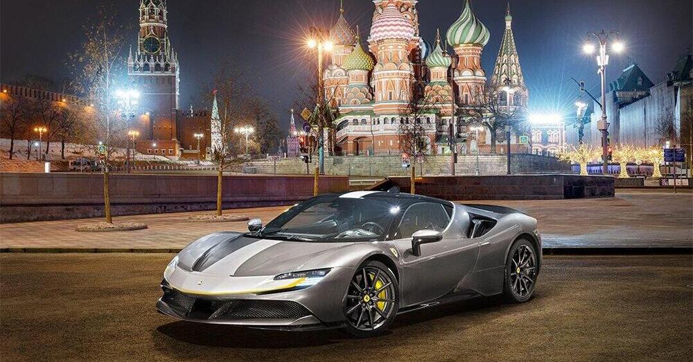 Ferrari contro Putin: stop alla produzione per la Russia