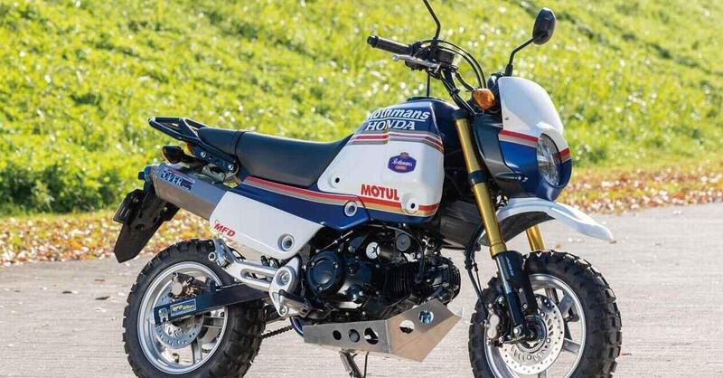 Honda Grom, il kit per rivivere la Dakar degli anni &#039;80