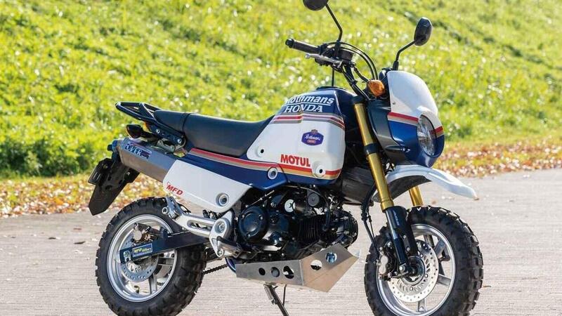 Honda Grom, il kit per rivivere la Dakar degli anni &#039;80